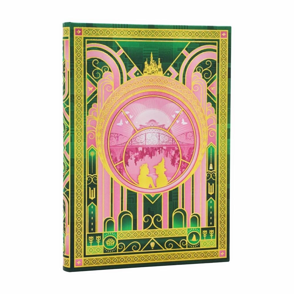 The Magic of Wicked (Wicked Collection) Midi Lined Hardcover Journal (Elastic Band Closure) by Paperblanks - ISBN: 9781408764398