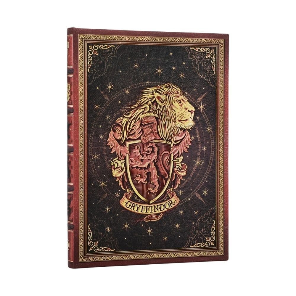Gryffindor Journal (Harry Potter Collection) Midi Custom Unlined (Elastic Band Closure) by Paperblanks - ISBN: 9781408765128