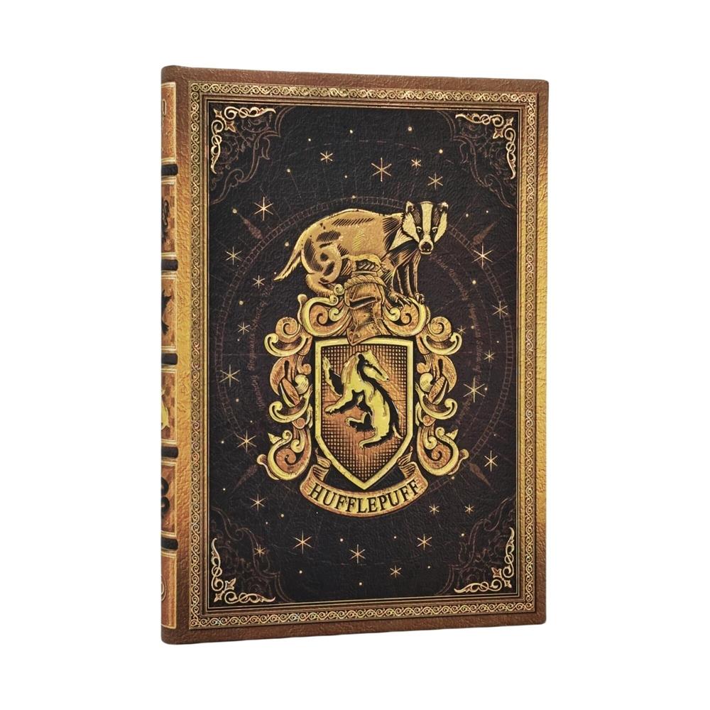 Hufflepuff Journal (Harry Potter Collection) Midi Custom Lined (Elastic Band Closure) by Paperblanks - ISBN: 9781408765173