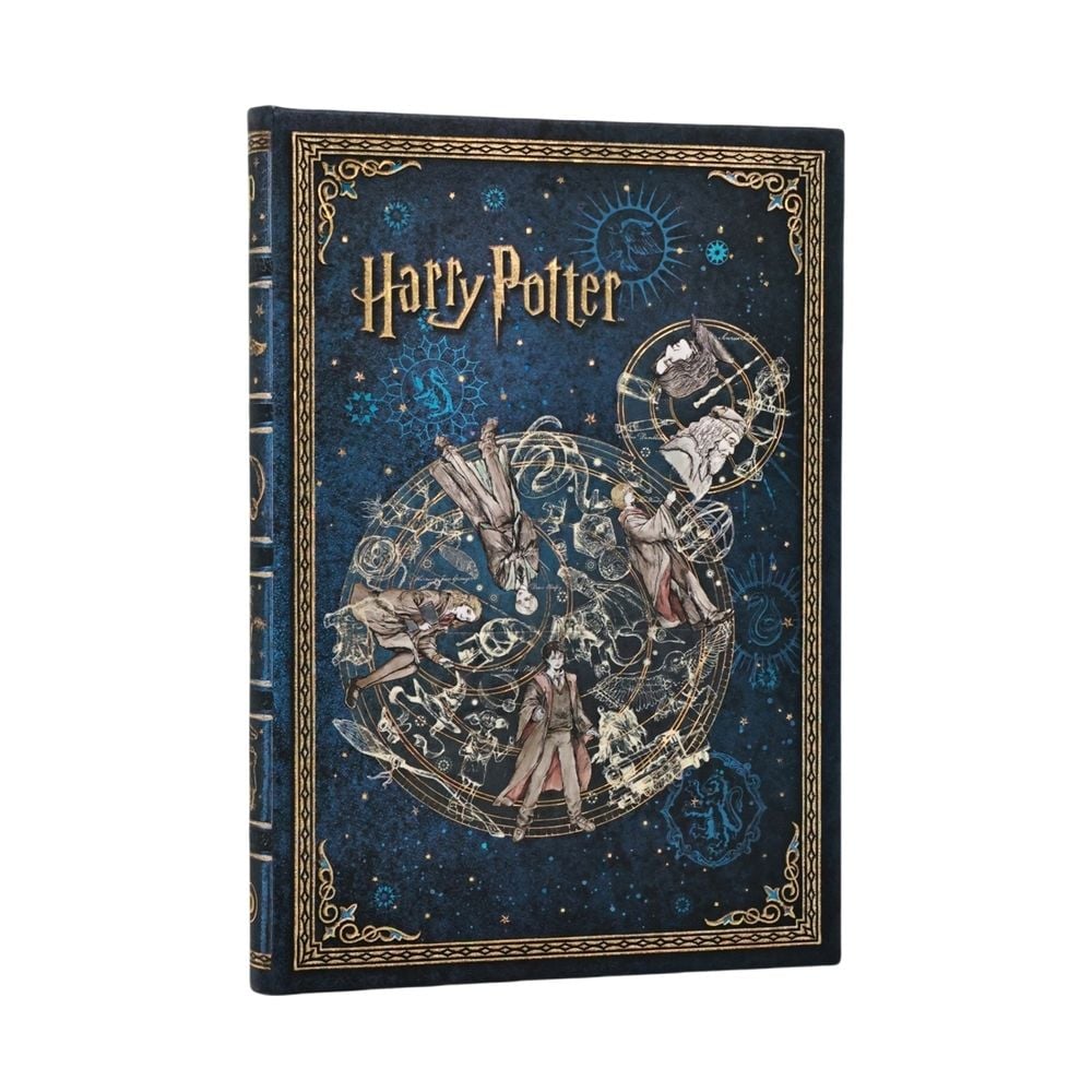 Legends of Hogwarts Journal (Harry Potter Collection) Midi Custom Unlined (Elastic Band Closure) by Paperblanks - ISBN: 9781408765227