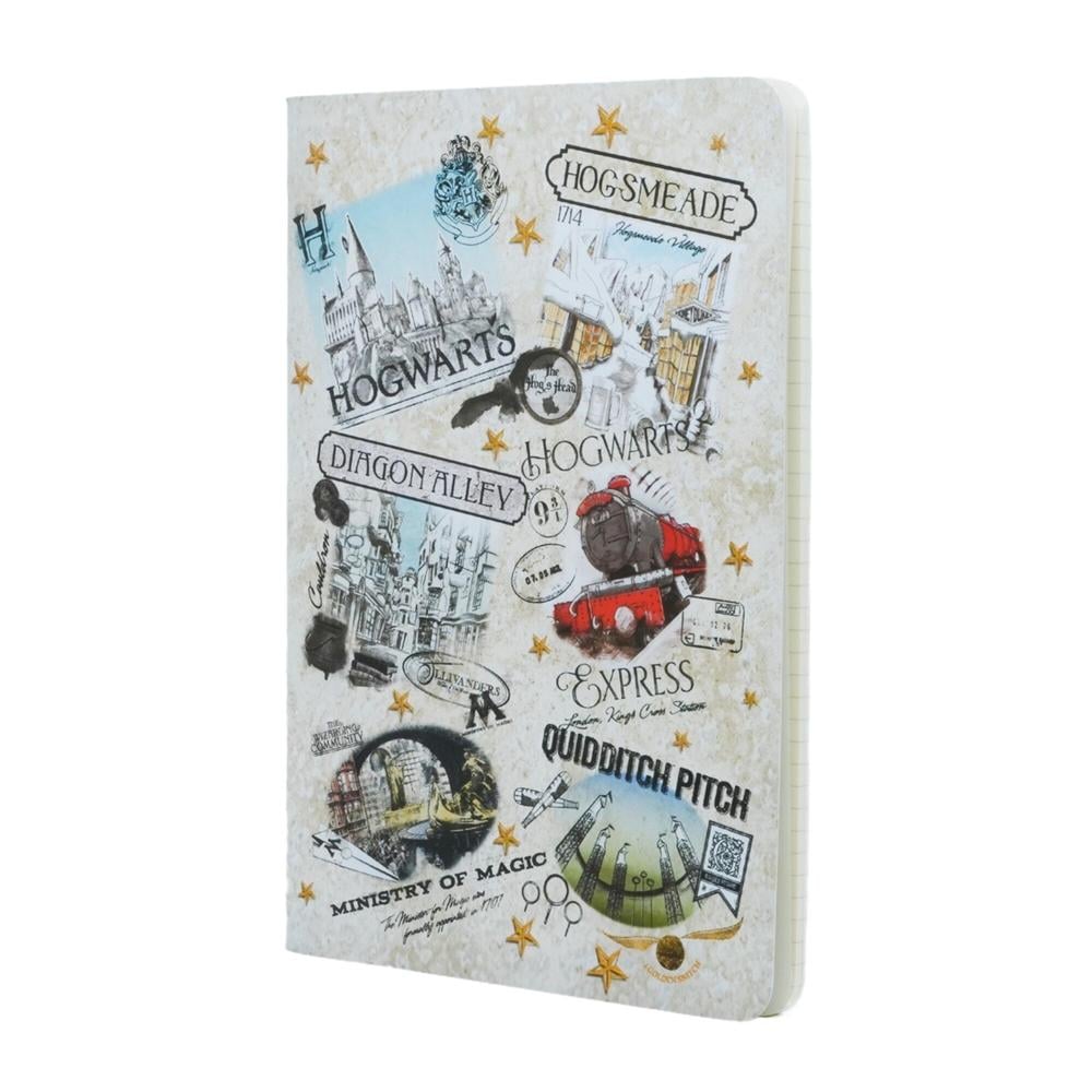 The Wizarding World (Harry Potter Collection) A5 Lined Cahier by Paperblanks - ISBN: 9781408765777