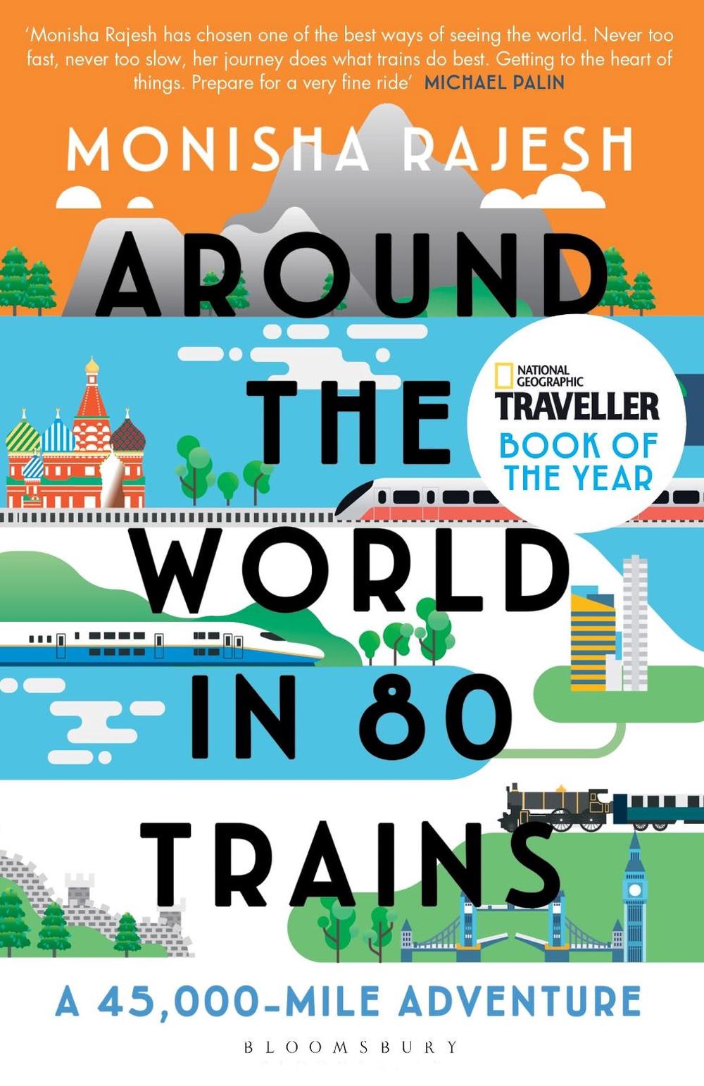 Around the World in 80 Trains, 9781408869772