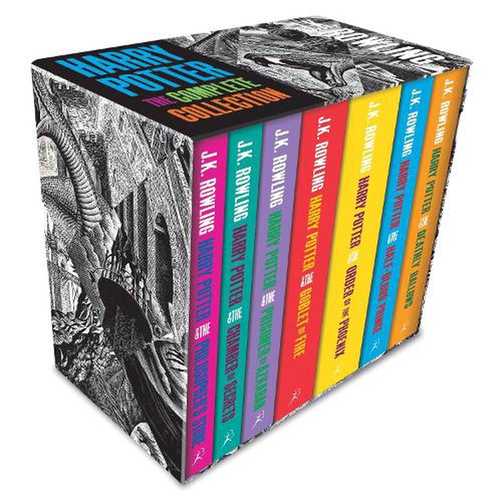 Harry Potter - Complete 7 Book Set - J. K. Rowling - Hardcover - 7 Books -  Complete Set - Zip To You Books