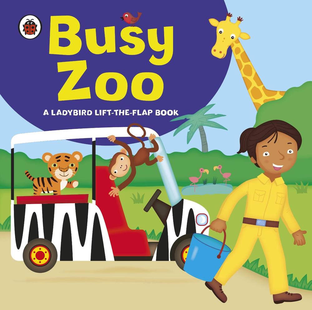 Ladybird lift-the-flap book: Busy Zoo by Ladybird - ISBN: 9781409308553