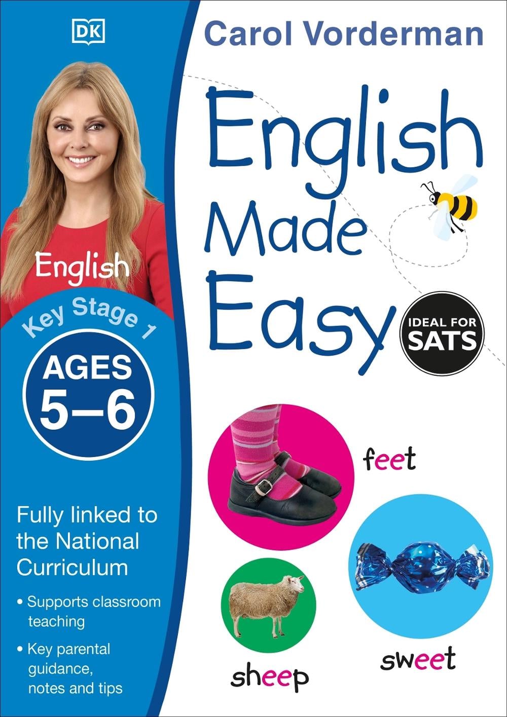 English Made Easy, Ages 5-6 (Key Stage 1) by Carol Vorderman, Paperback ...