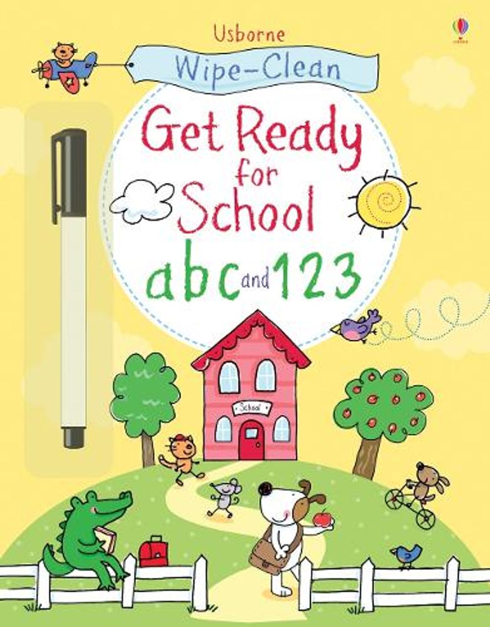 Wipe-clean Get Ready for School abc and 123 by Sam Taplin - ISBN: 9781409563297