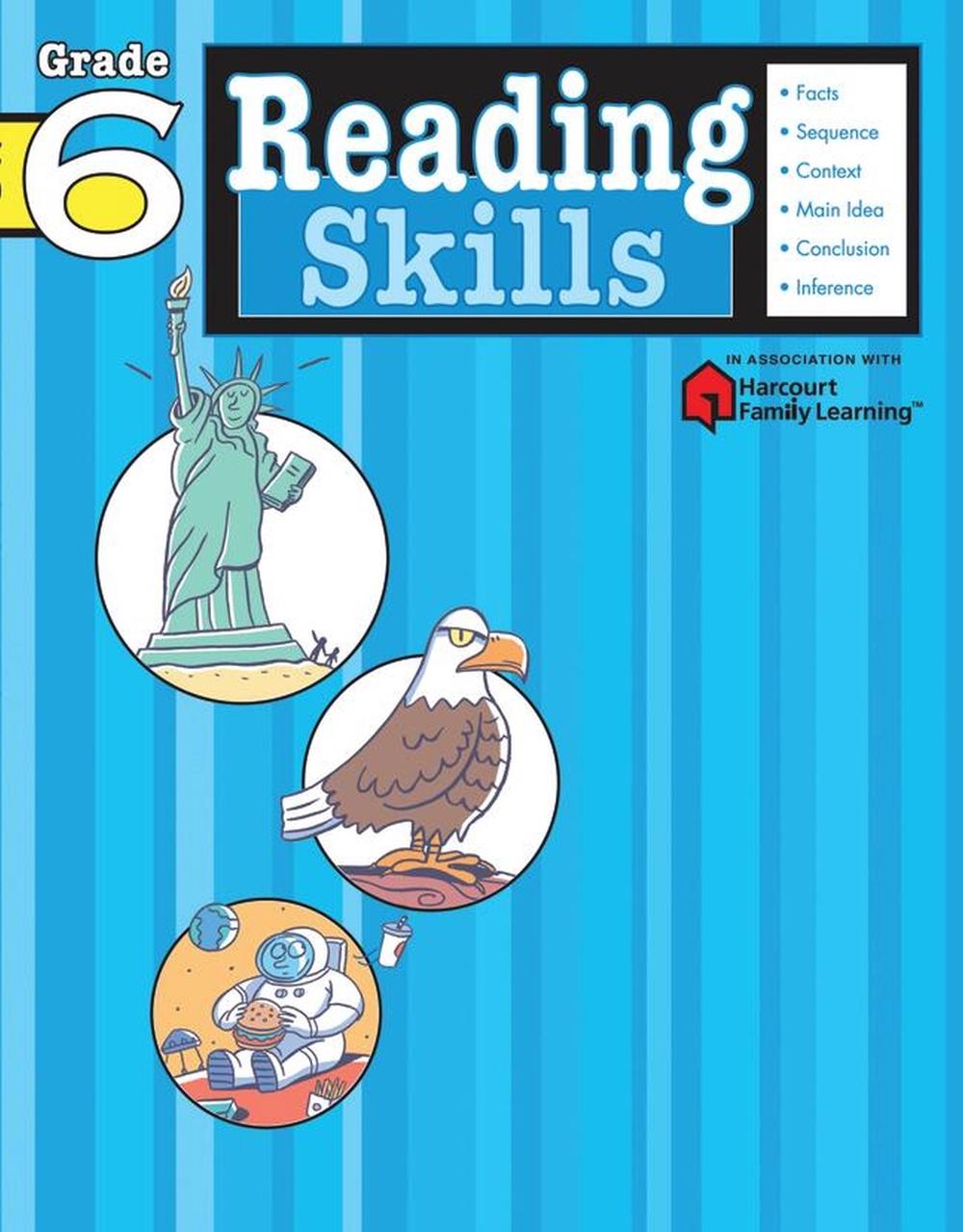 Reading Skills: Grade 6 (Flash Kids Harcourt Family Learning) by Flash Kids Editors - ISBN: 9781411400771