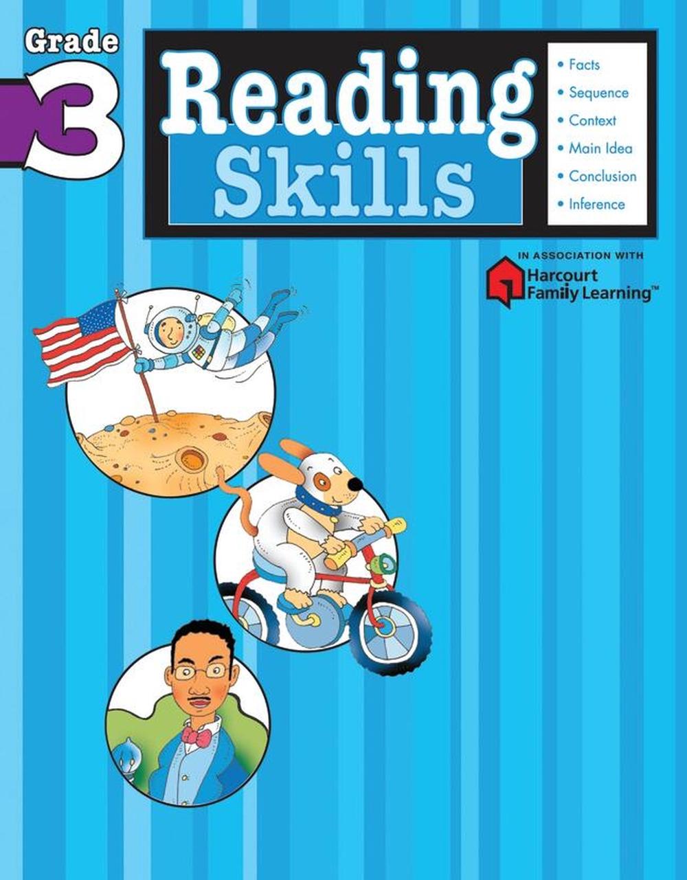 Reading Skills: Grade 3 (Flash Kids Harcourt Family Learning) by Flash Kids Editors - ISBN: 9781411401150