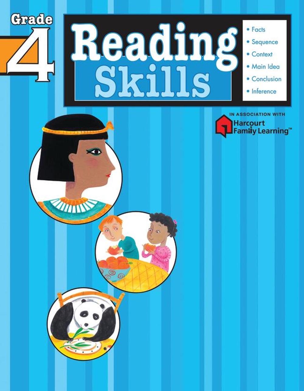 Reading Skills: Grade 4 (Flash Kids Harcourt Family Learning) by Flash Kids Editors - ISBN: 9781411401167