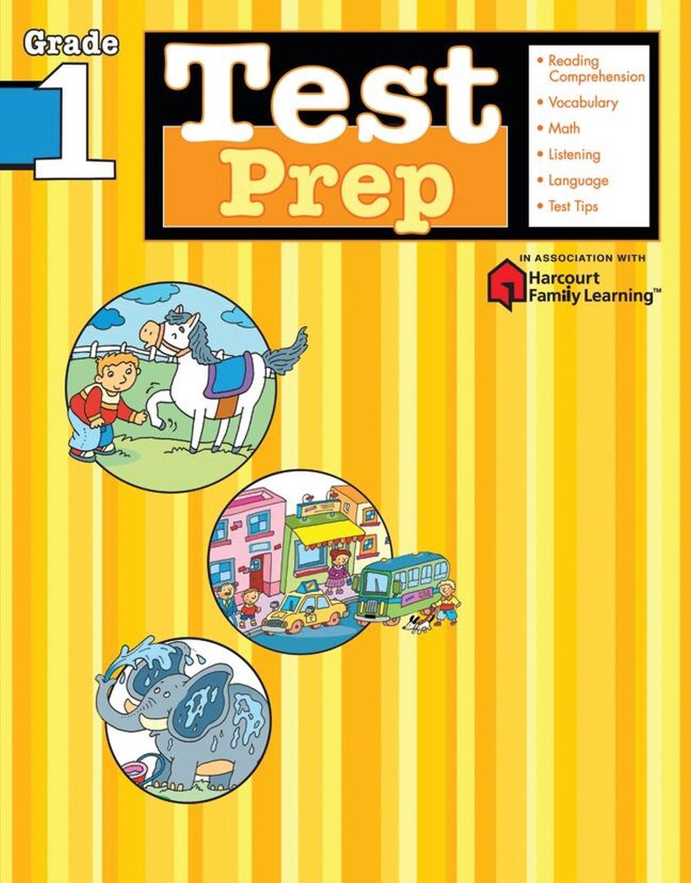 Test Prep: Grade 1 (Flash Kids Harcourt Family Learning) by Flash Kids Editors - ISBN: 9781411403970