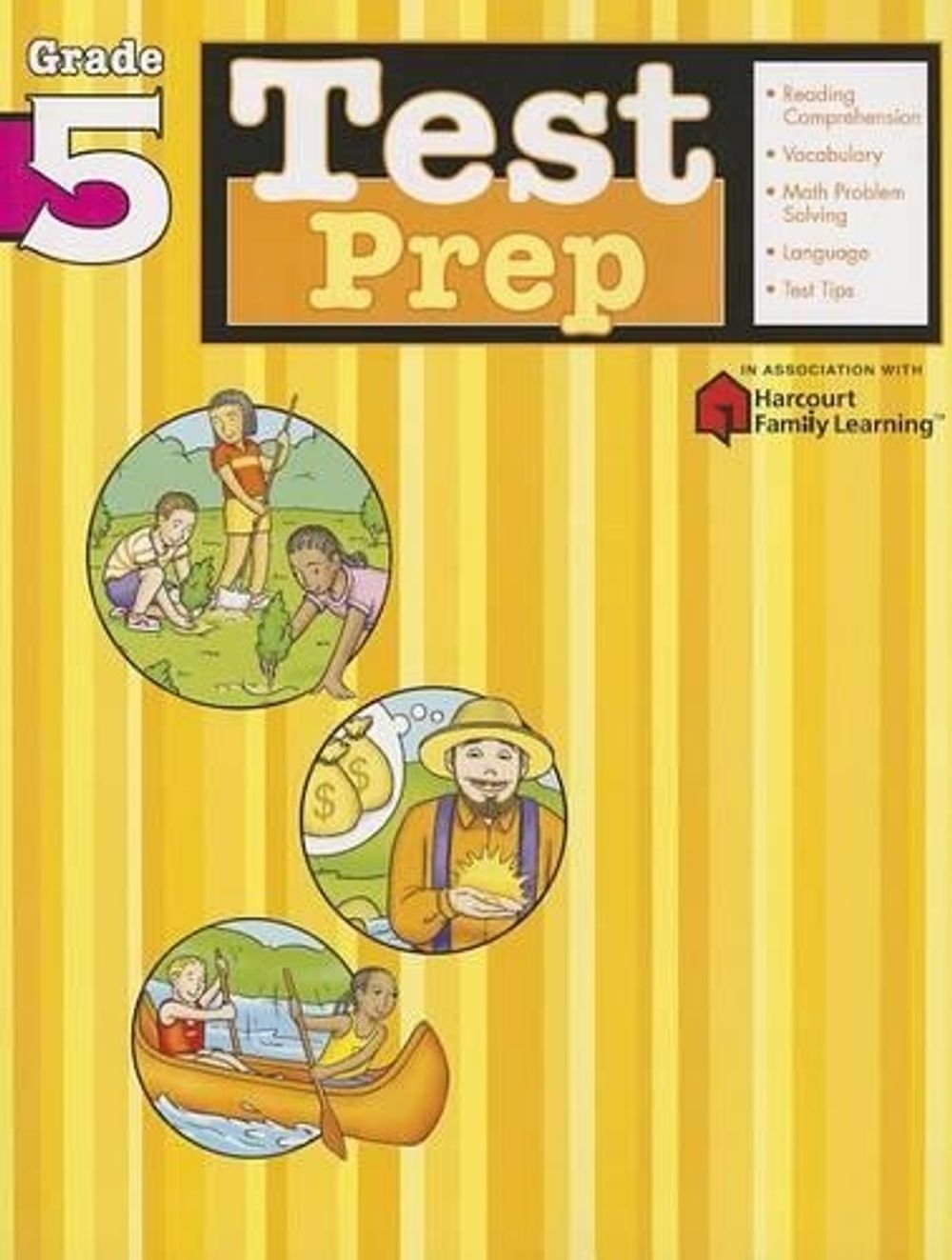 Test Prep: Grade 5 (Flash Kids Harcourt Family Learning) by Flash Kids Editors - ISBN: 9781411404014