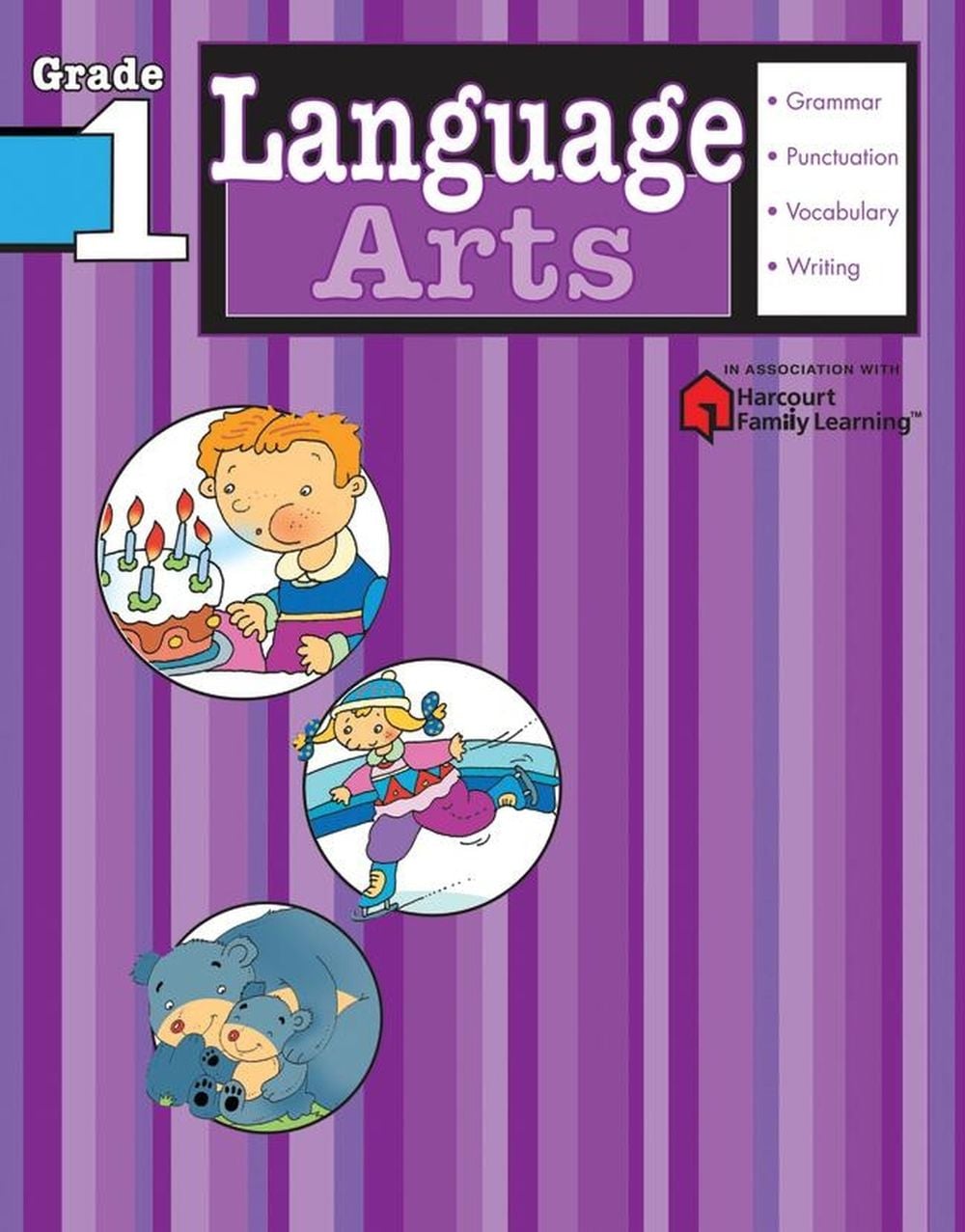 Language Arts: Grade 1 (Flash Kids Harcourt Family Learning) by Flash Kids Editors - ISBN: 9781411404090