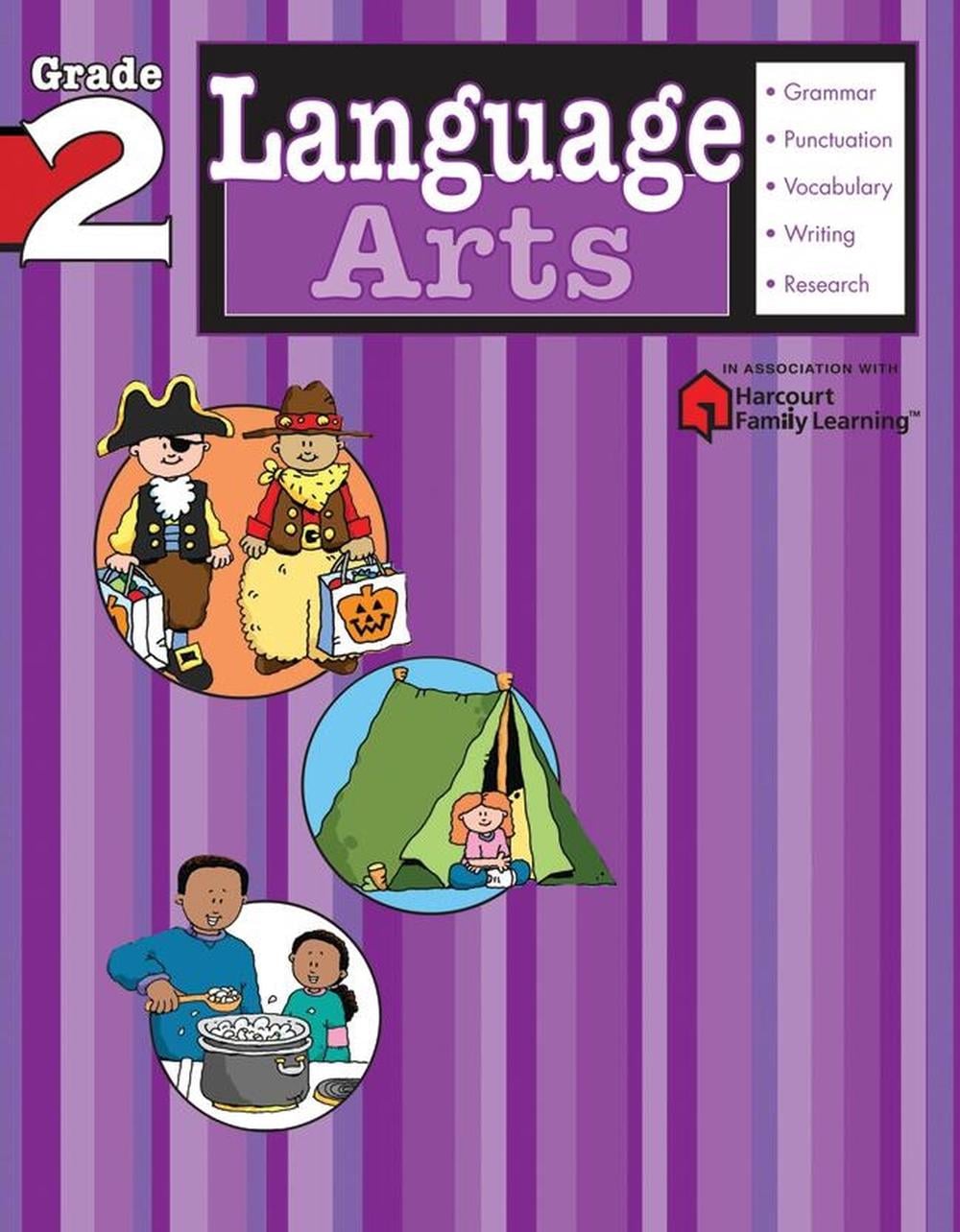 Language Arts: Grade 2 (Flash Kids Harcourt Family Learning) by Flash Kids Editors - ISBN: 9781411404106