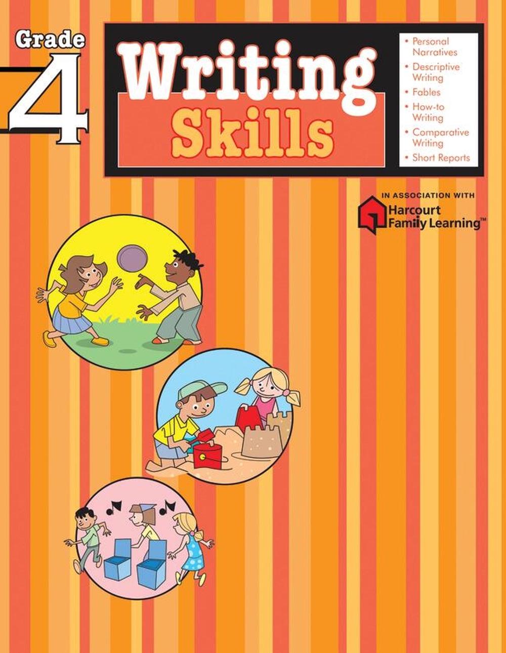 Writing Skills: Grade 4 (Flash Kids Harcourt Family Learning) by Flash Kids Editors - ISBN: 9781411404847