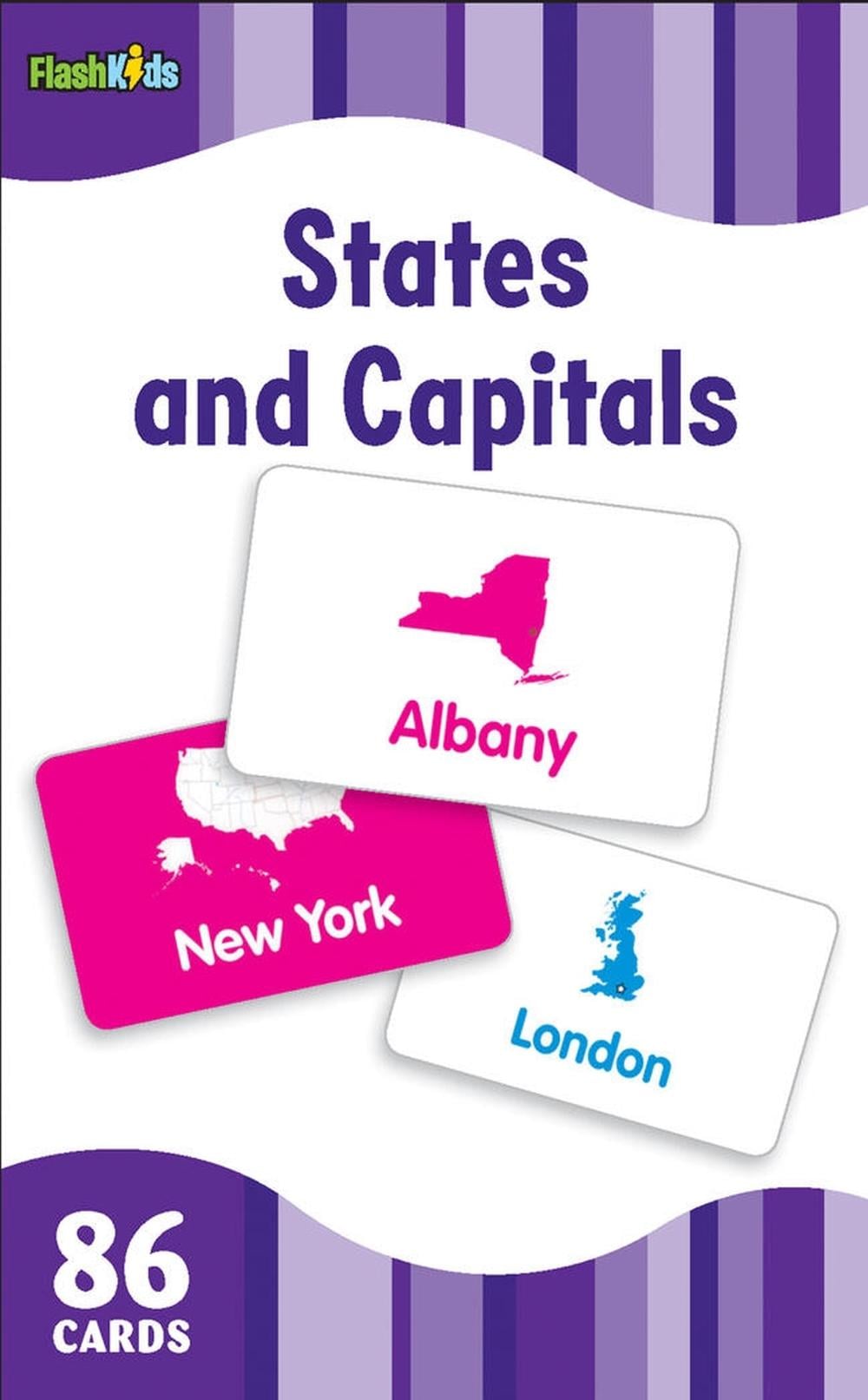 States and Capitals Flash Cards by Flash Kids Editors - ISBN: 9781411434851