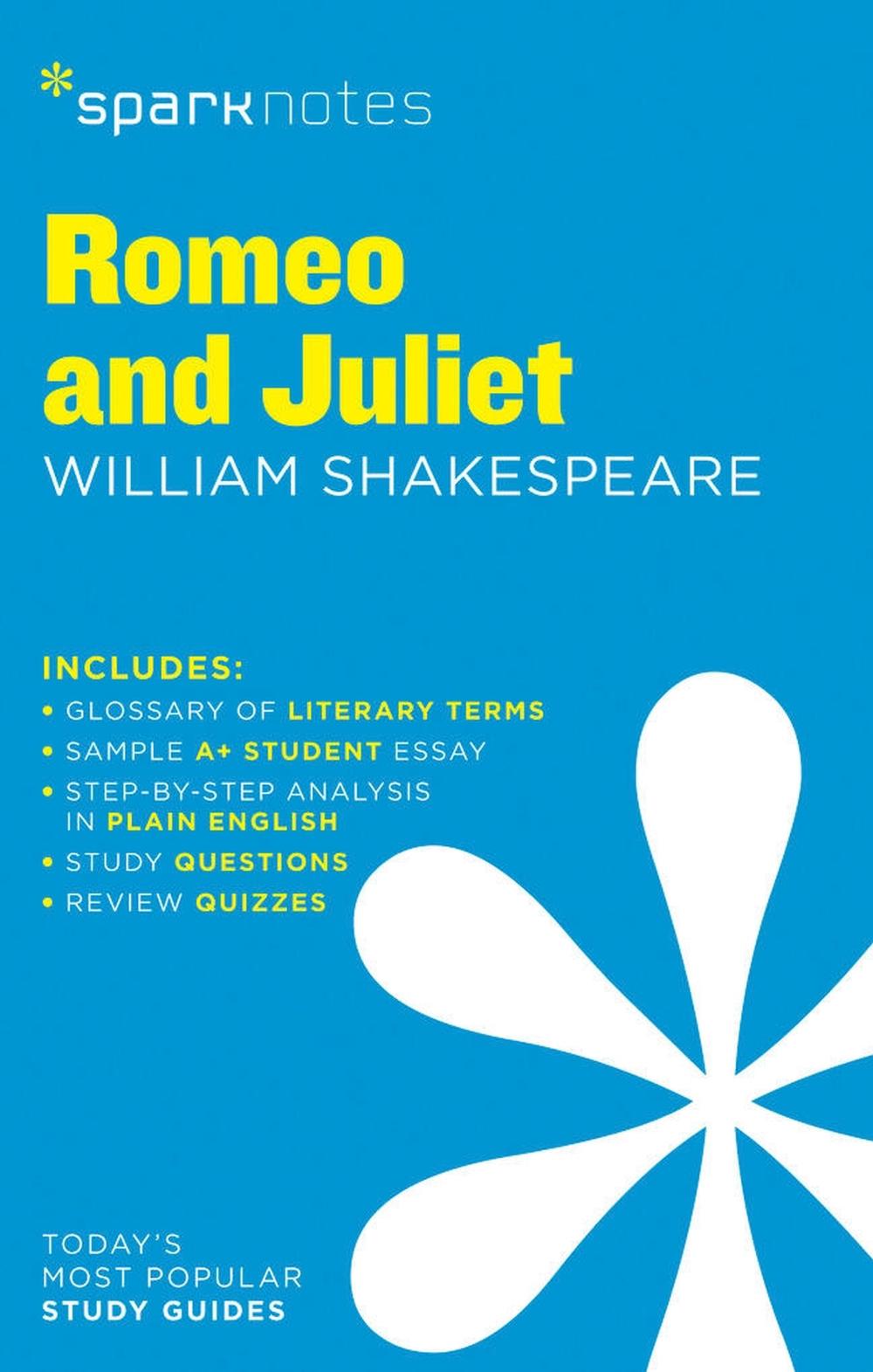 Romeo and Juliet SparkNotes Literature Guide by William Shakespeare - ISBN: 9781411469631