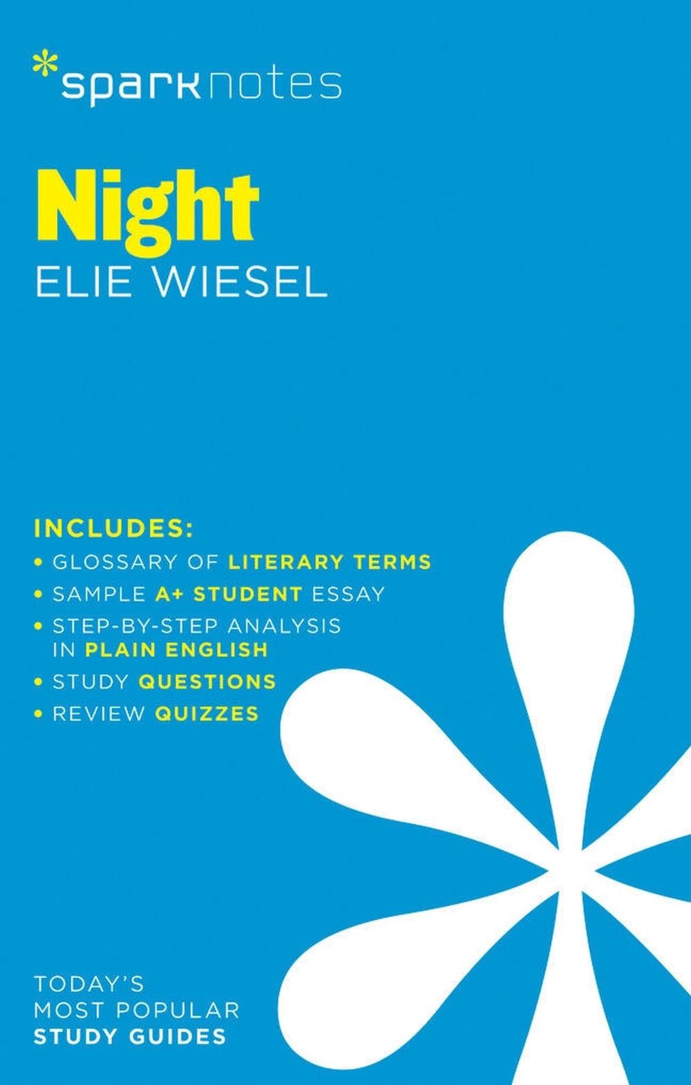 Night SparkNotes Literature Guide by Elie Wiesel - ISBN: 9781411469709