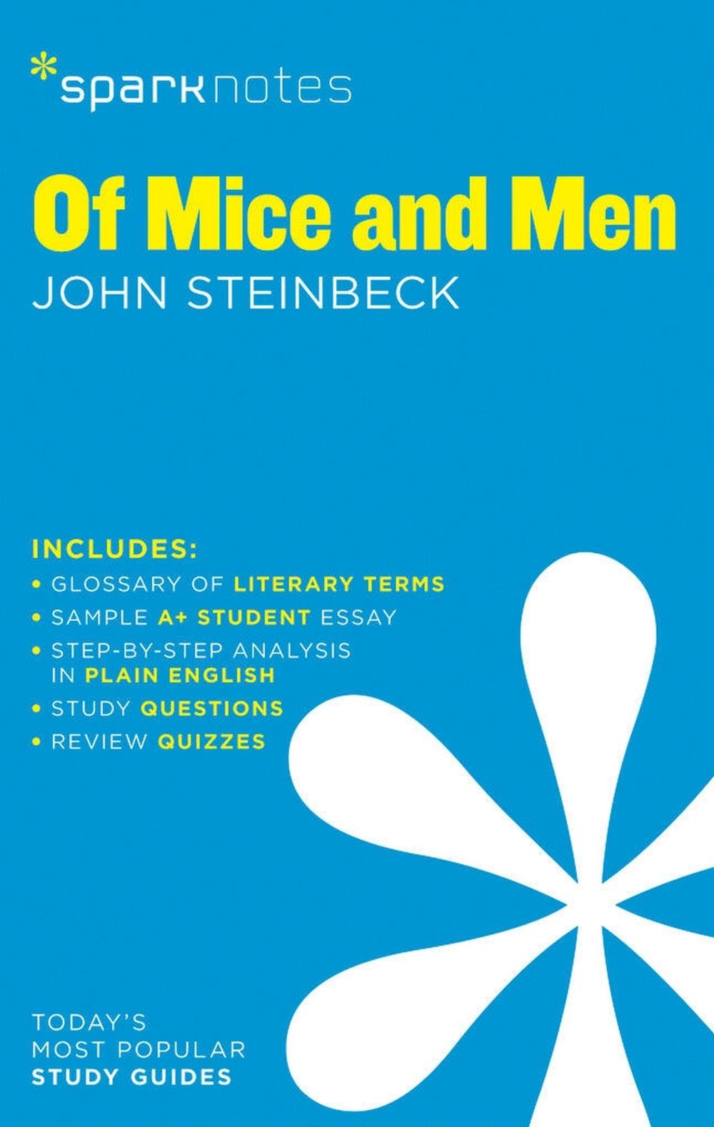 Of Mice and Men SparkNotes Literature Guide by John Steinbeck - ISBN: 9781411469808