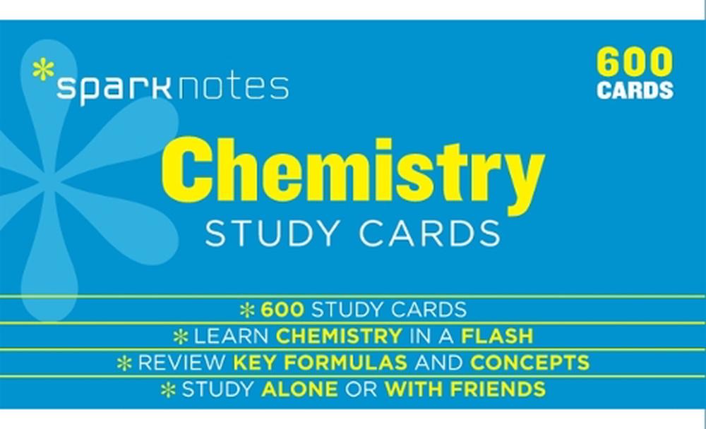 Chemistry SparkNotes Study Cards, 9781411469945