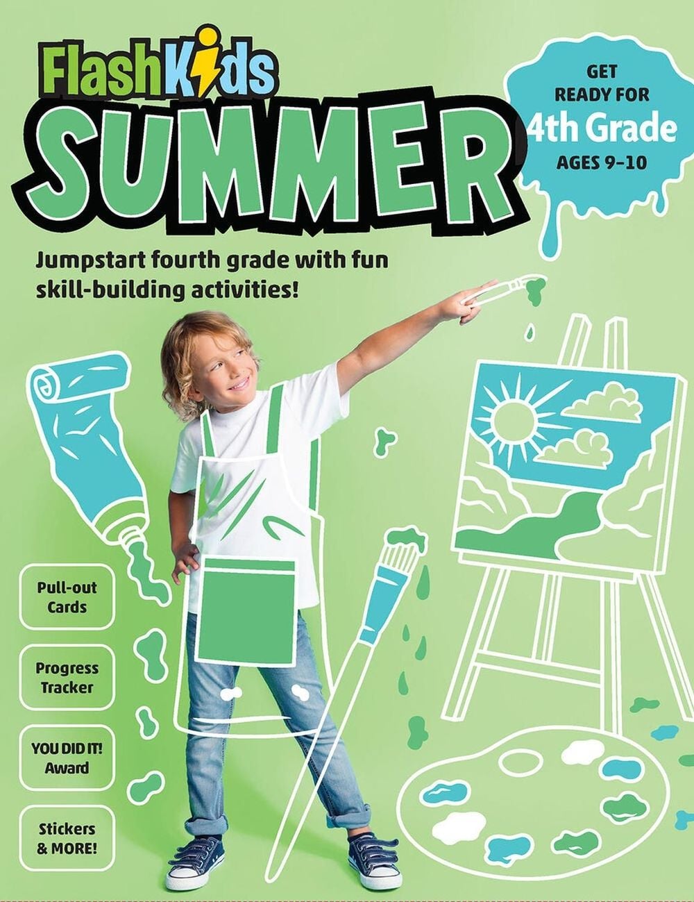 Flash Kids Summer: 4th Grade by Flash Kids Editors - ISBN: 9781411480674