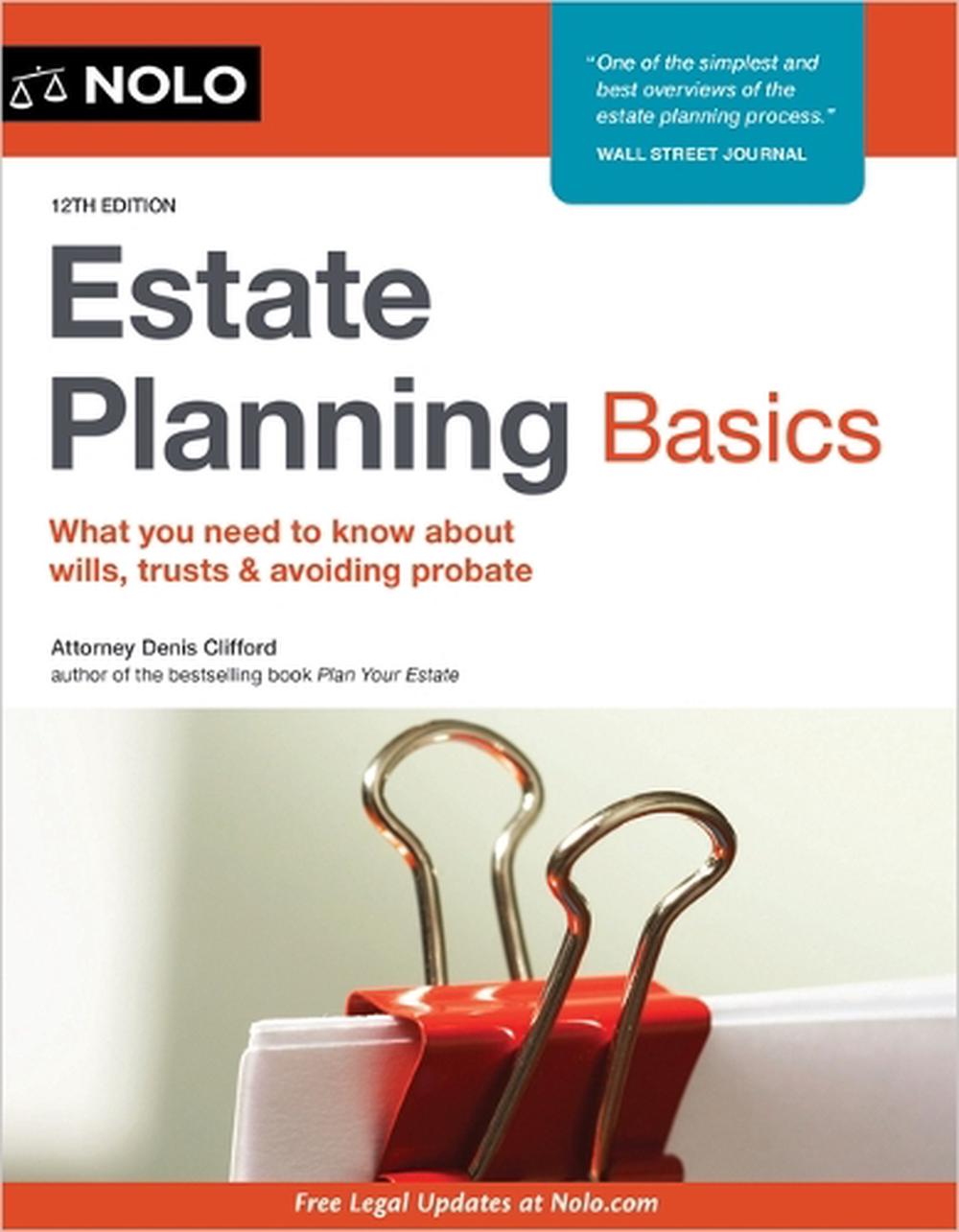 Estate Planning Basics, 9781413331493