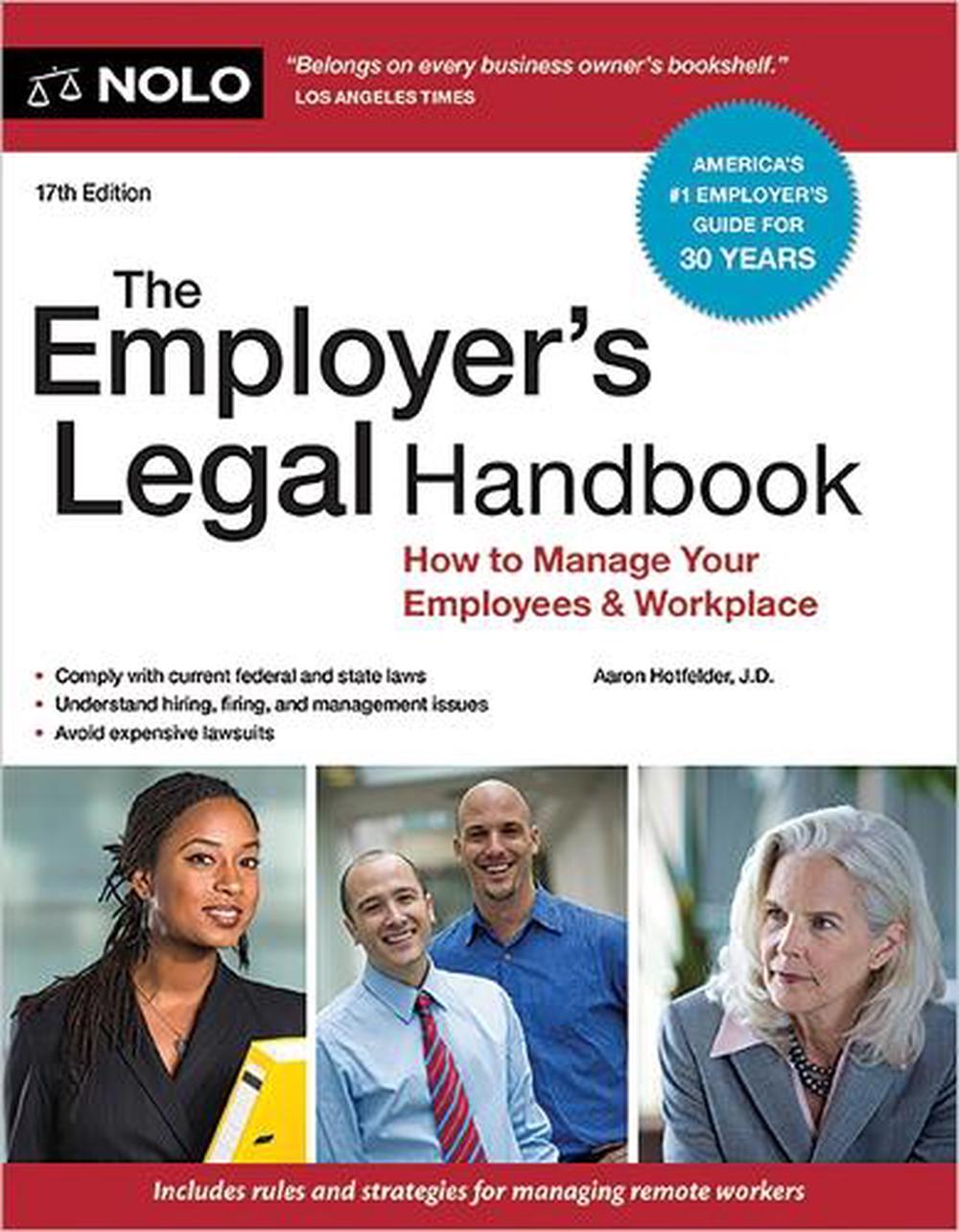 The Employer's Legal Handbook, 9781413332643
