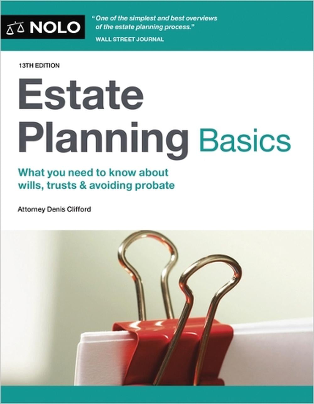 Estate Planning Basics by Denis Clifford - ISBN: 9781413333251