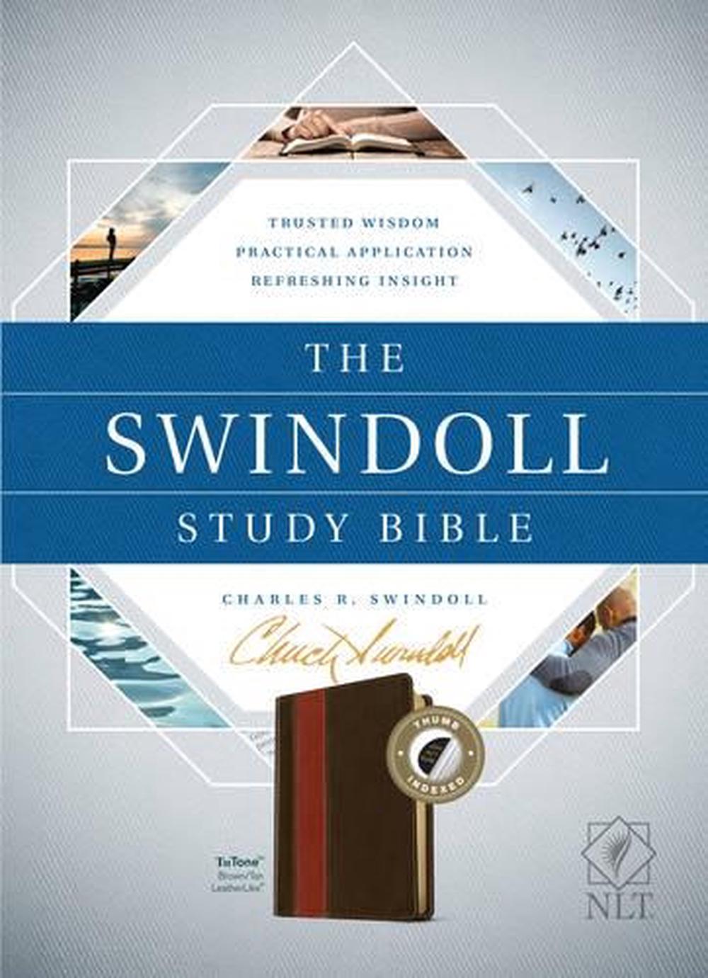 The Swindoll Study Bible NLT, Tutone by Tyndale - ISBN: 9781414395432