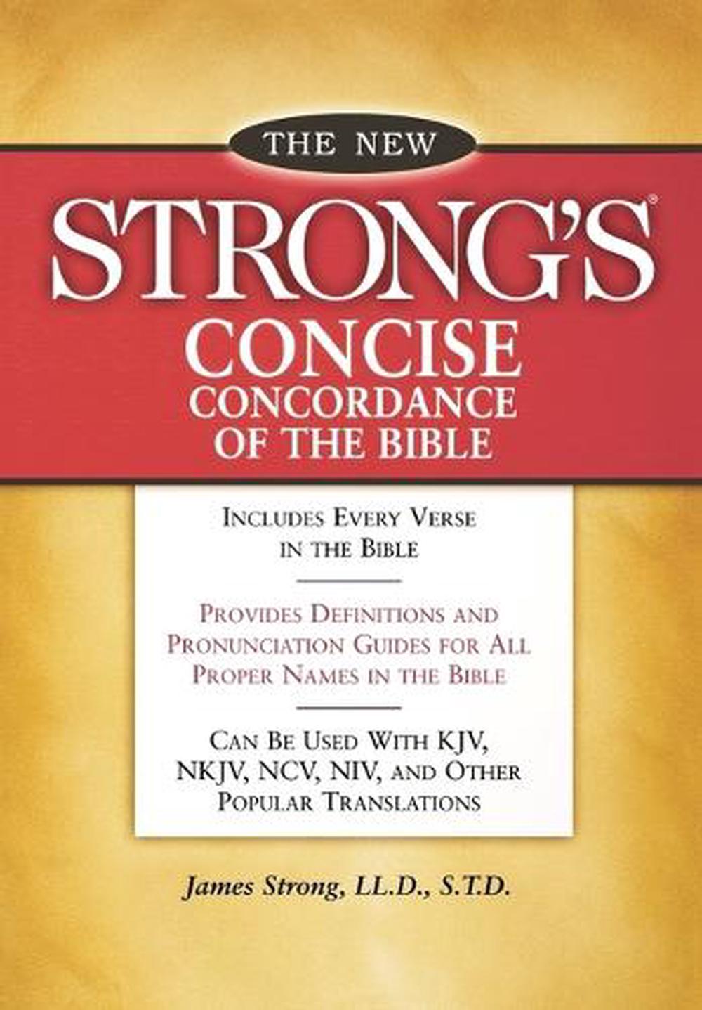 New Strong S Concise Concordance Of The Bible By James Strong Paperback 9781418501488 Buy Online At The Nile