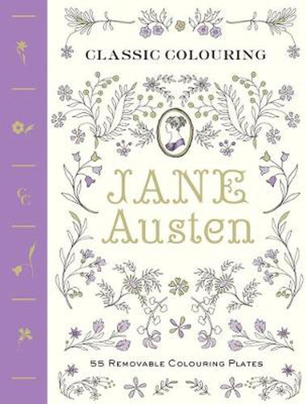 Classic Colouring Jane Austen (Adult Colouring Book) by Abrams Noterie