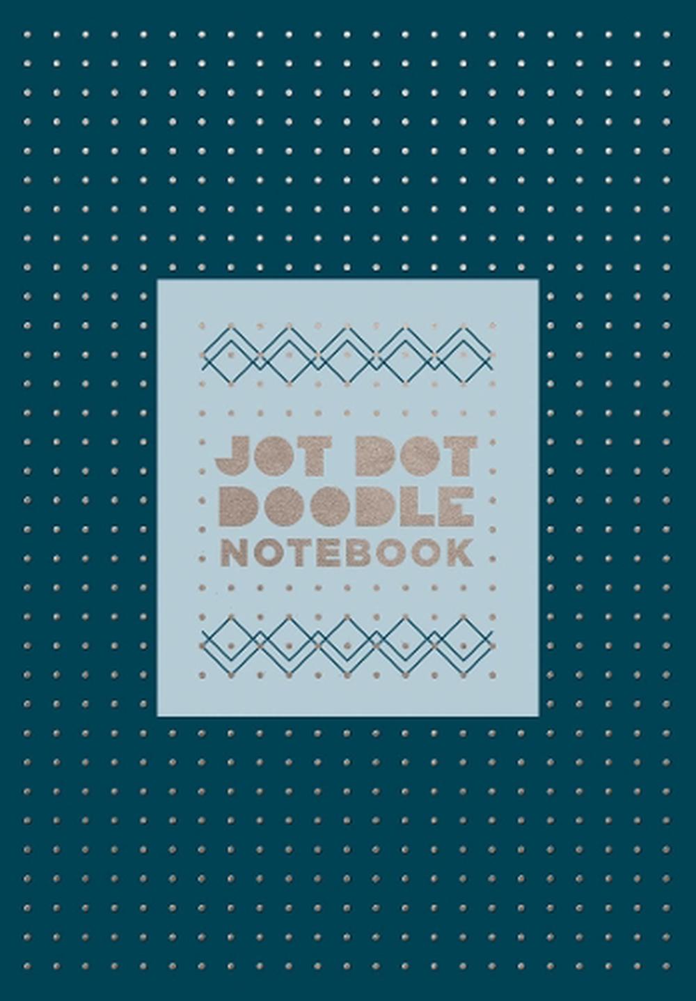 Robie Rogge, Corina Nika Jot Dot Doodle Notebook (Blue and Silver), 9781419726873