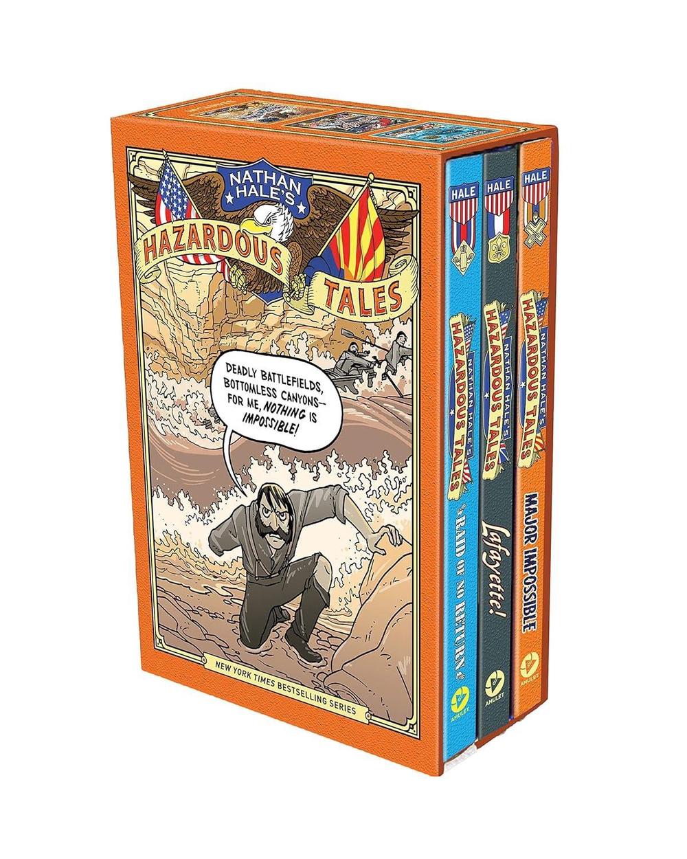 Nathan Hale's Hazardous Tales Third 3-Book Box Set, 9781419750670
