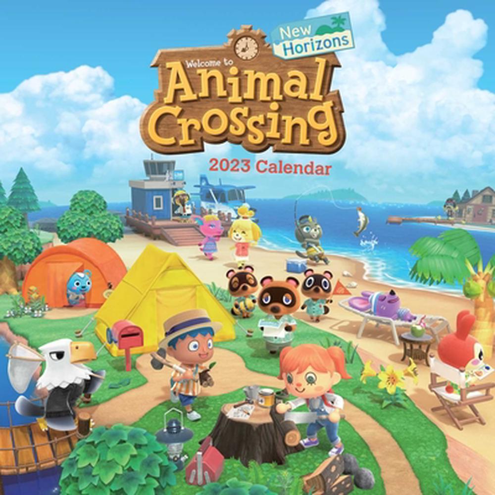 Animal Crossing New Horizons 2023 Wall Calendar by Nintendo, Wall