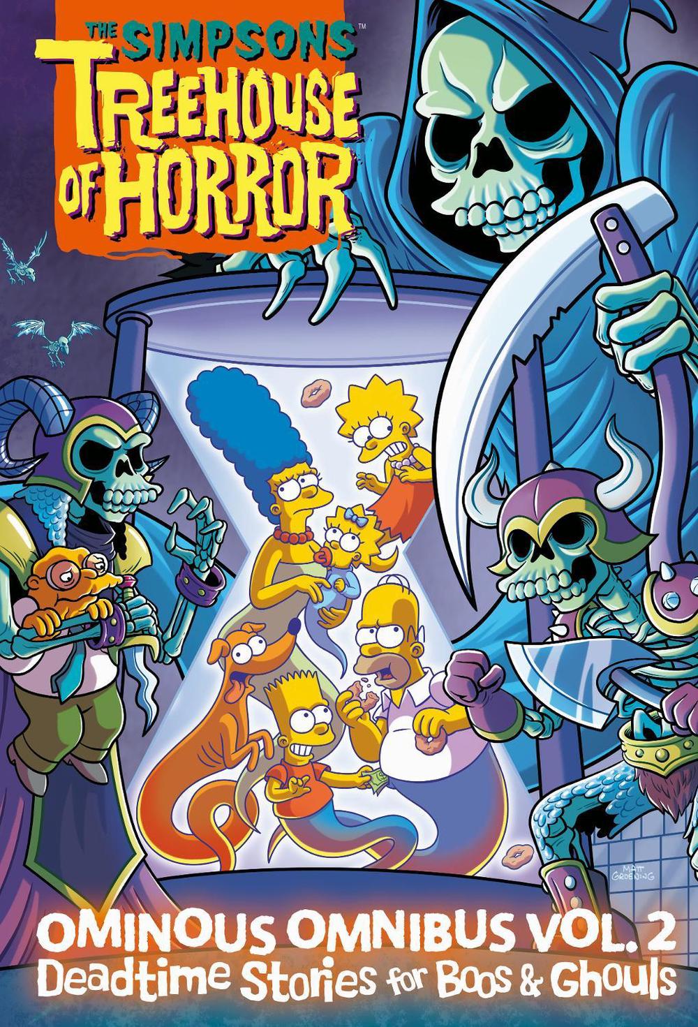 The Simpsons Treehouse of Horror Ominous Omnibus Vol. 2: Deadtime Stories for Boos & Ghouls, 9781419763519