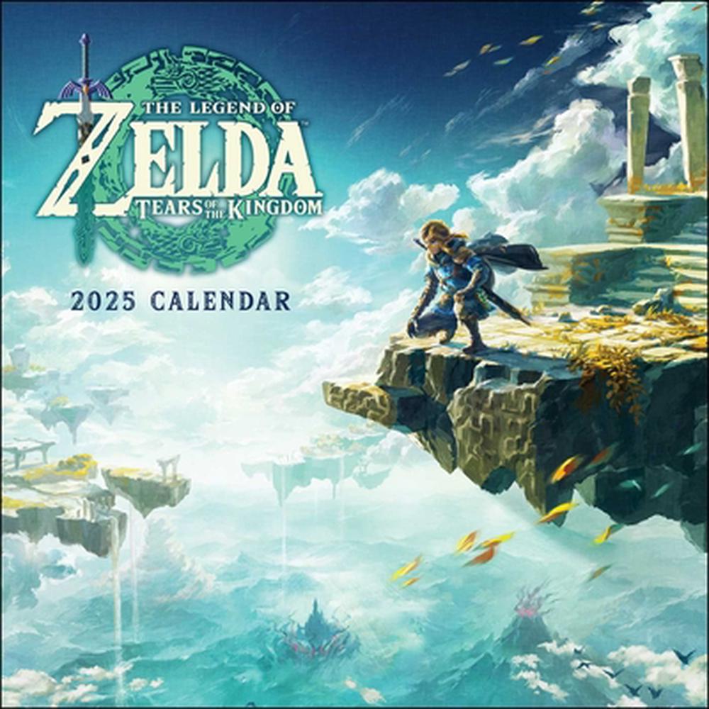 Legend of Zelda: Tears of the Kingdom 2025 Wall Calendar, 9781419774461