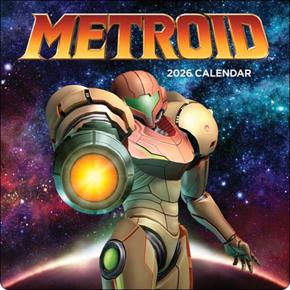 Metroid 2026 Wall Calendar, 9781419783487