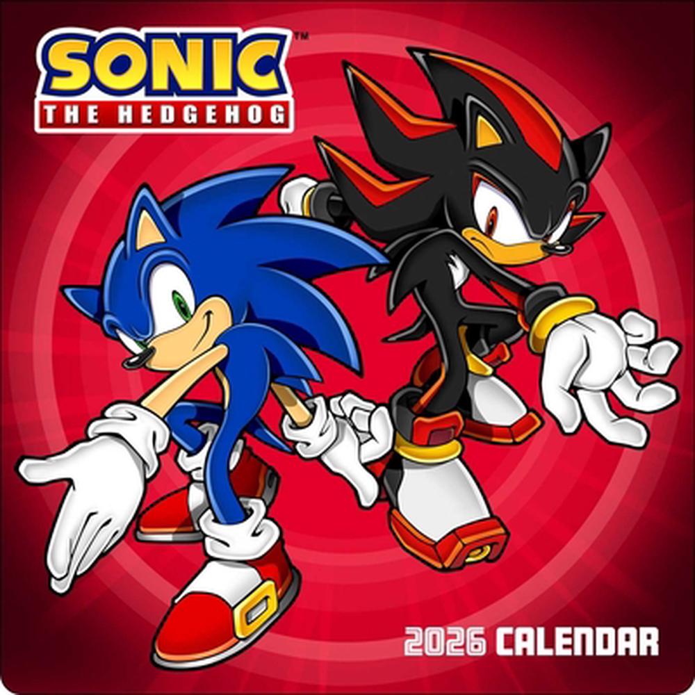 Sonic the Hedgehog 2026 Wall Calendar, 9781419784408