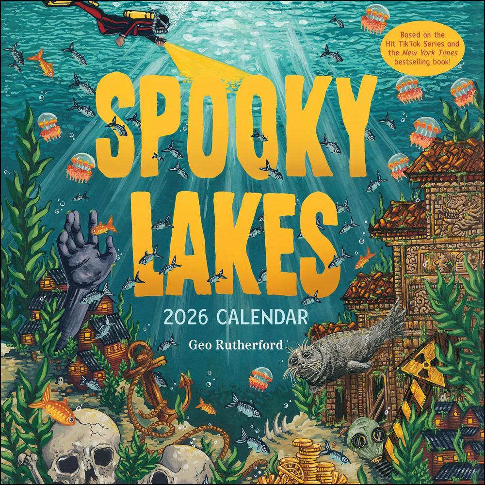 Spooky Lakes 2026 Wall Calendar, 9781419784903