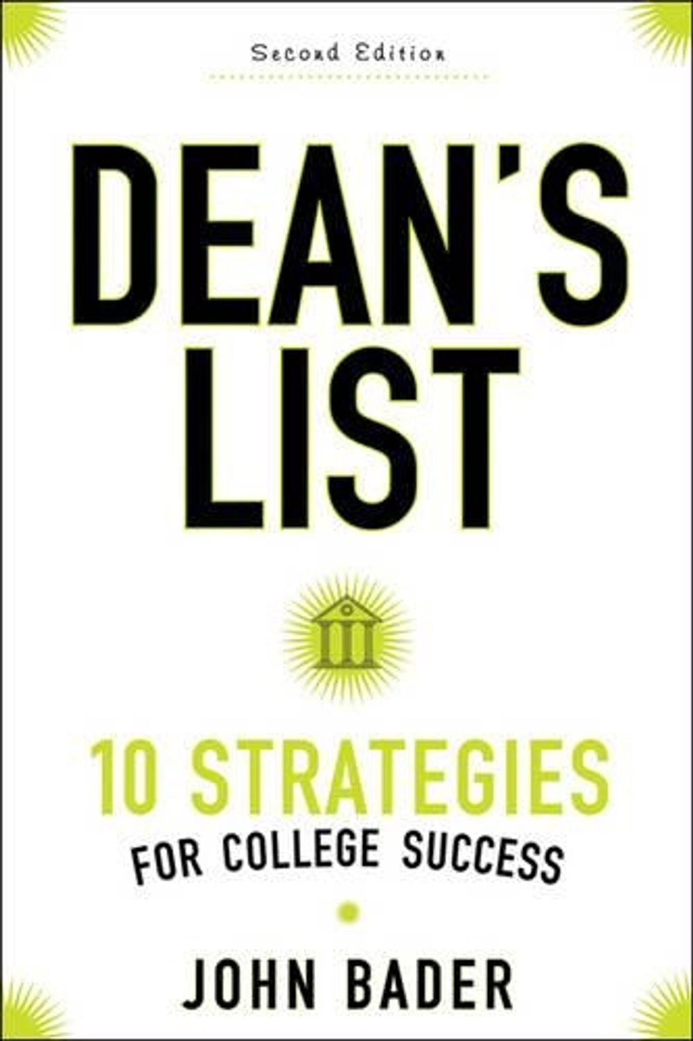Dean's List, 2nd Edition by John Bader - ISBN: 9781421422374