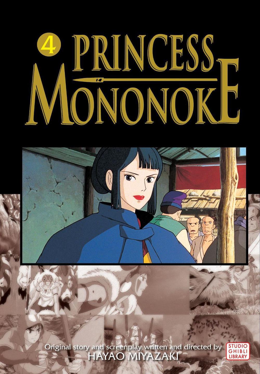 Princess Mononoke Film Comic, Vol. 4 by Hayao Miyazaki - ISBN: 9781421506005