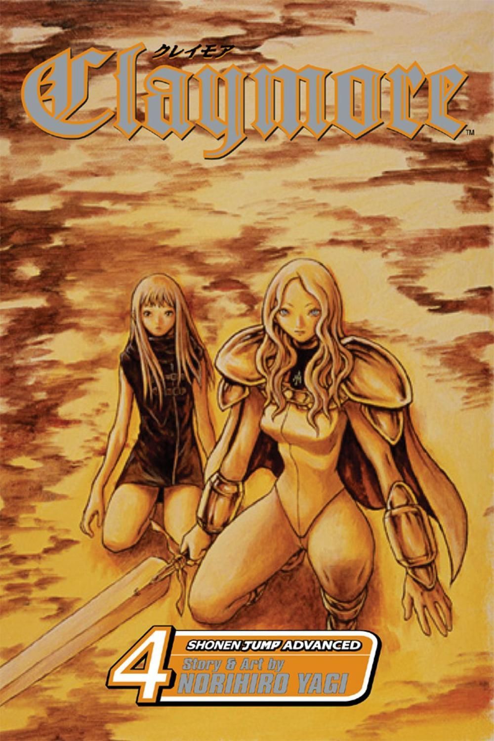 Claymore, Vol. 4 by Norihiro Yagi - ISBN: 9781421506210