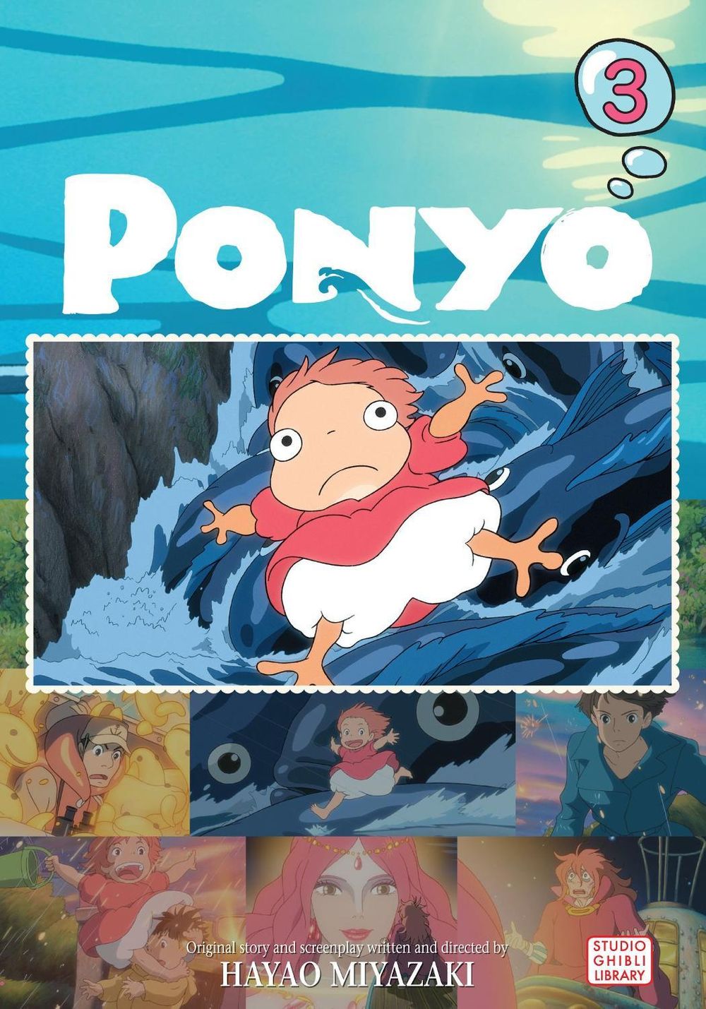 Ponyo Film Comic, Vol. 3 by Hayao Miyazaki - ISBN: 9781421530796