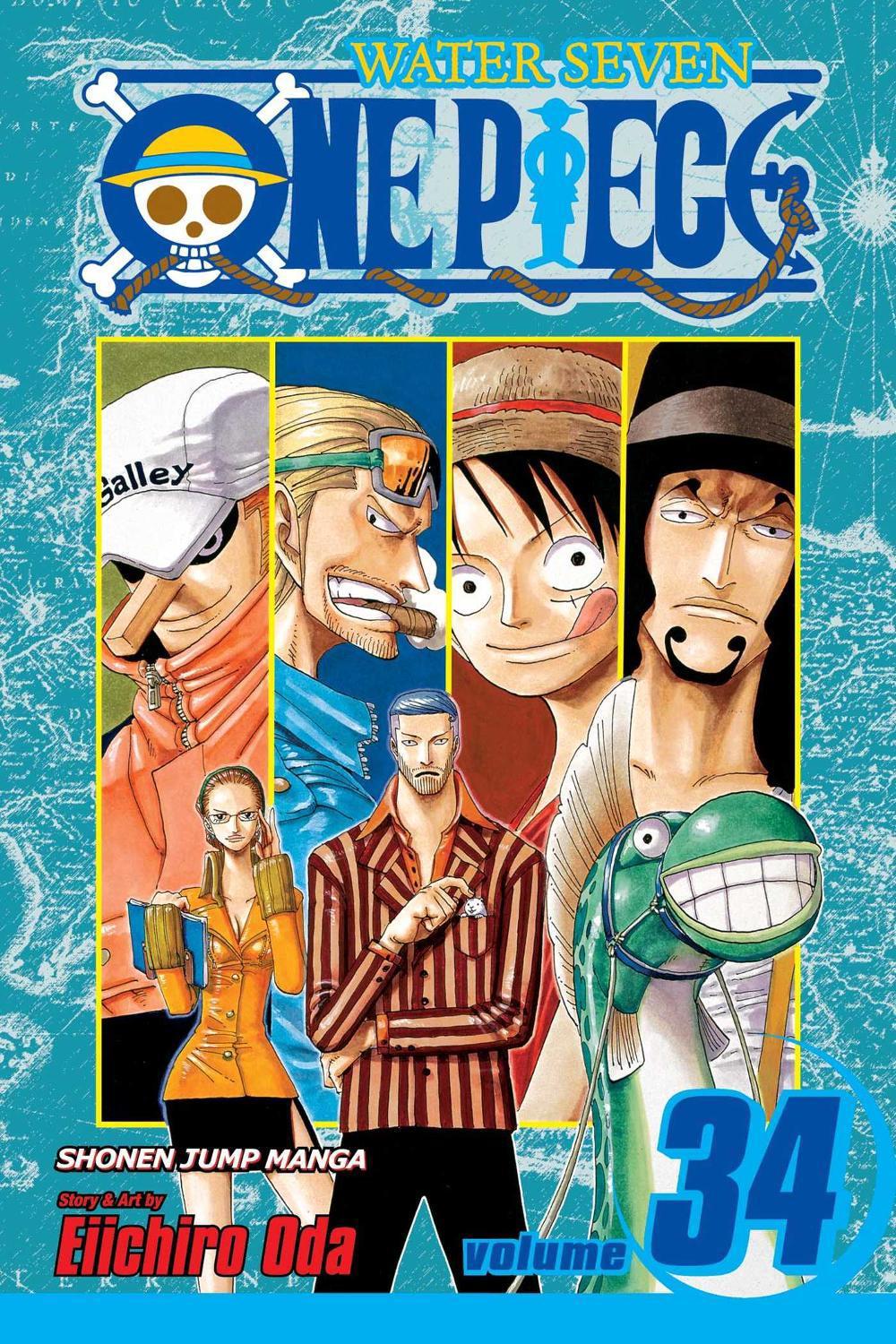 One Piece: The City of Water, Water Seven (Volume 34) by Eiichiro Oda - ISBN: 9781421534503
