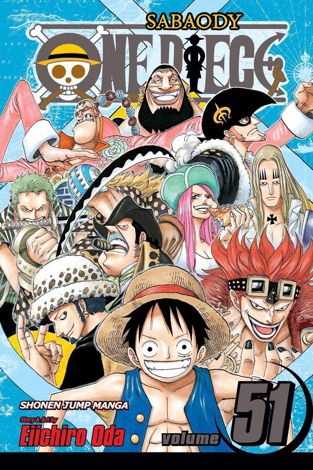 One Piece: The Eleven Supernovas (Volume 51) by Eiichiro Oda - ISBN: 9781421534671