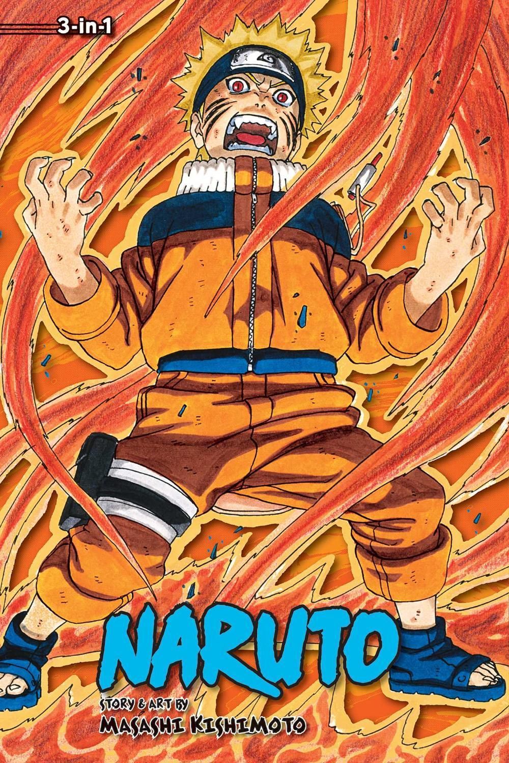 Naruto (3-in-1 Edition), Vol. 9 by Masashi Kishimoto - ISBN: 9781421564753