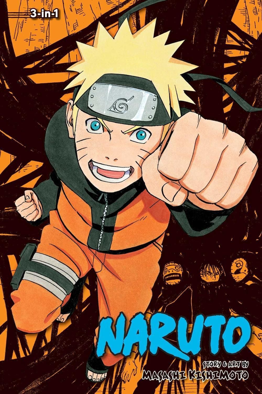 Naruto (3-in-1 Edition), Vol. 13 by Masashi Kishimoto - ISBN: 9781421582535