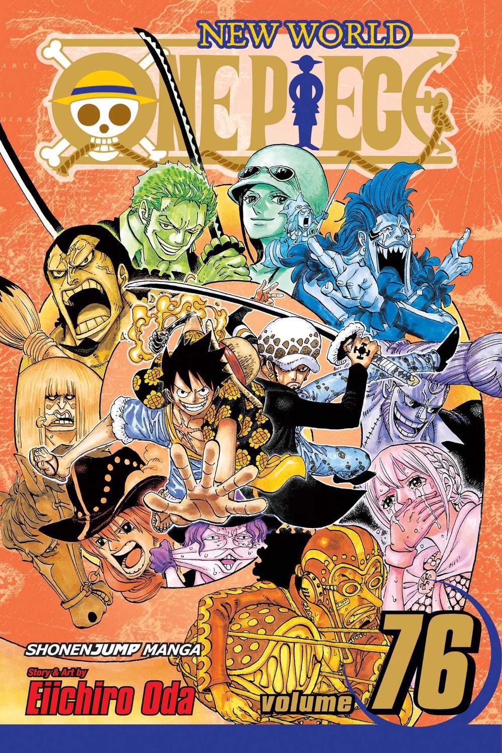 One Piece: Just Keep Going (Volume 76) by Eiichiro Oda - ISBN: 9781421582603