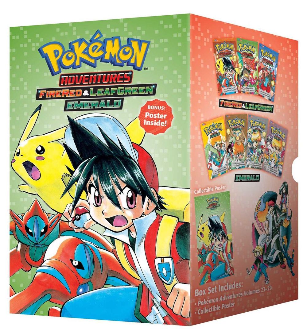 Pokémon Adventures FireRed & LeafGreen / Emerald Box Set by Hidenori Kusaka - ISBN: 9781421582788