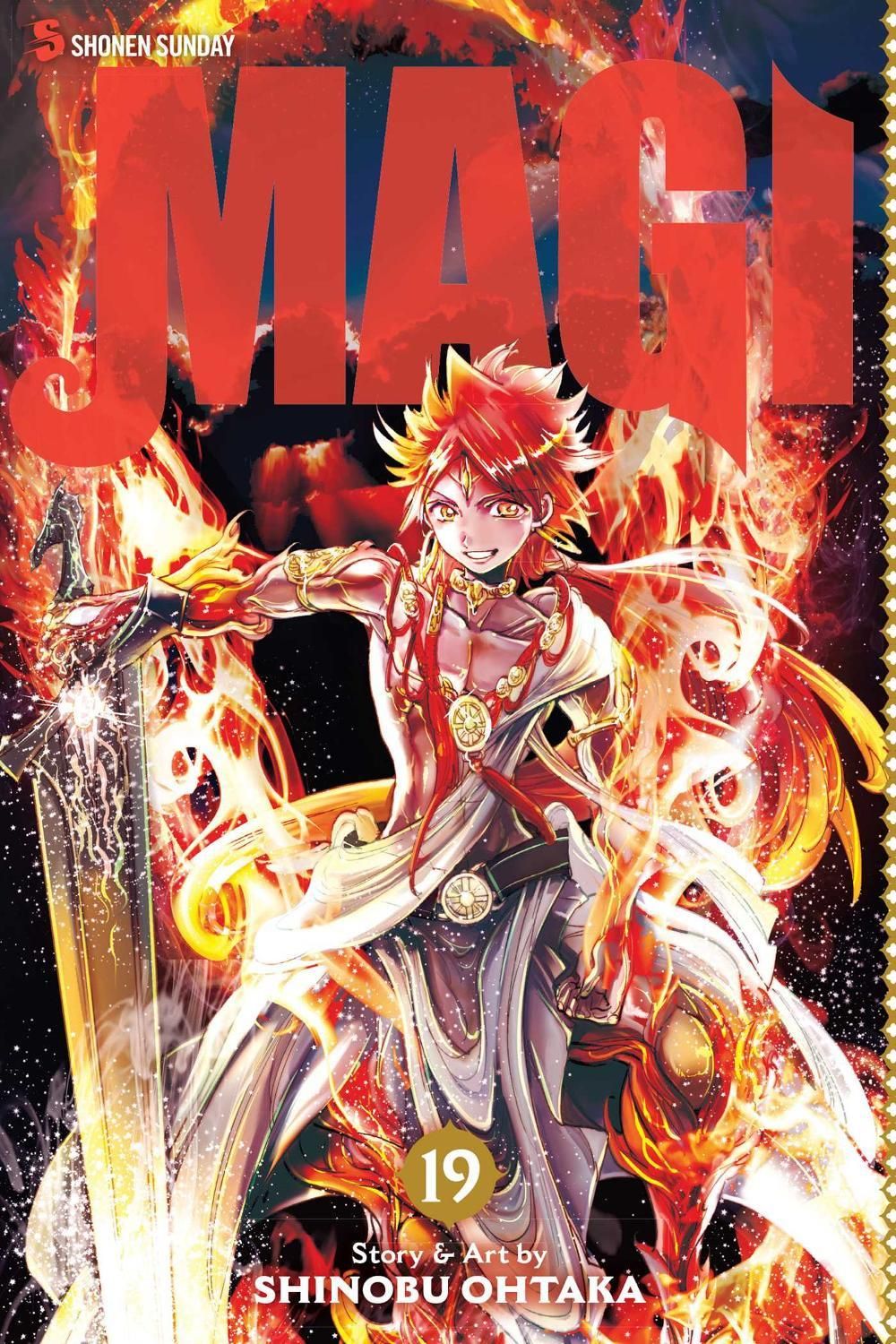 Magi: The Labyrinth of Magic, Vol. 19 by Shinobu Ohtaka - ISBN: 9781421583952