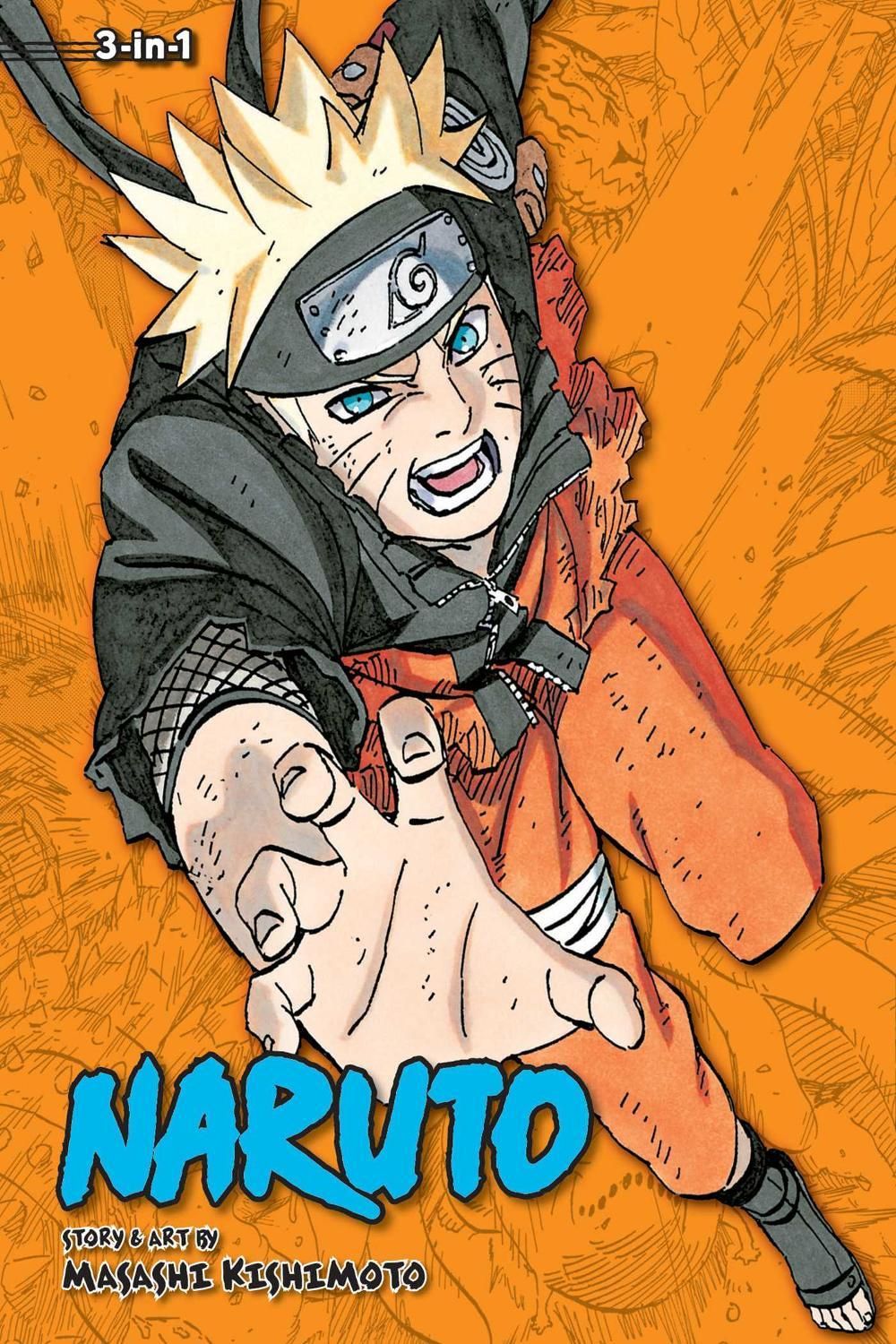 Naruto (3-in-1 Edition), Vol. 23 by Masashi Kishimoto - ISBN: 9781421597065